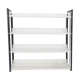 Black and white metal book shelves attrb. to Tomado, Holland, 1950's