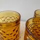 Série de 6 verres Pernod des années 70