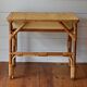 Rattan and wicker desk