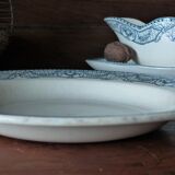 Assiettes creuses anciennes Terre de Fer Salins