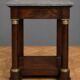 Console in mahogany and marble from the Empire period.