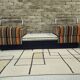 Daybed canapé modulable 1970 vintage