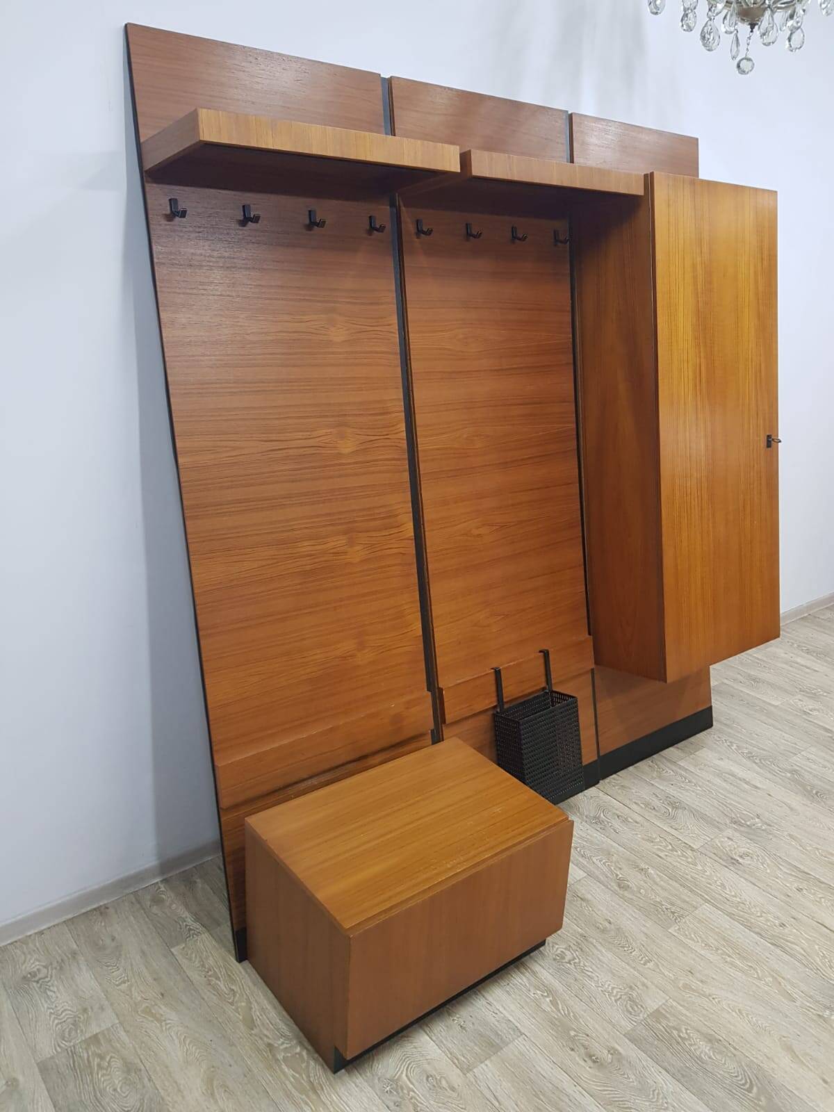 Unique wardrobe / Mid-Century / Teak / Modular, 1970s