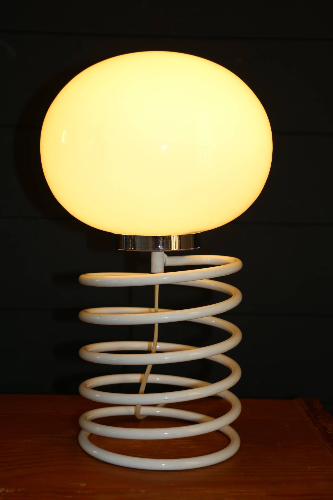 Pair of ingo maurer "spring" lamps