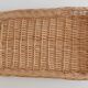 French Provence Large Wicker Basket Tray, Handwoven in France, Late 20th-C