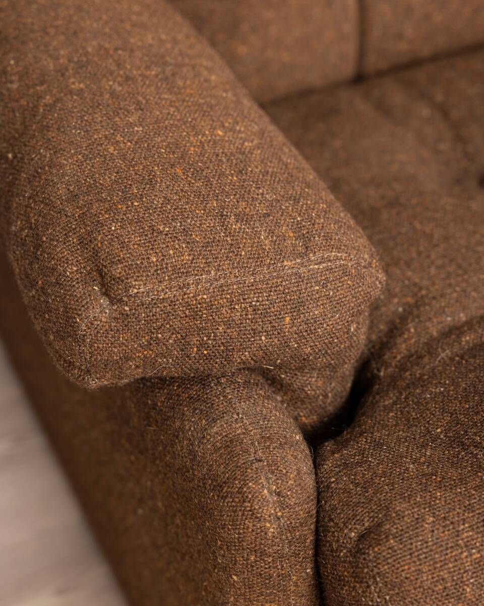 Canapé vintage années 70 en tissu mod. Coronado design Afra et Tobia Scarpa
