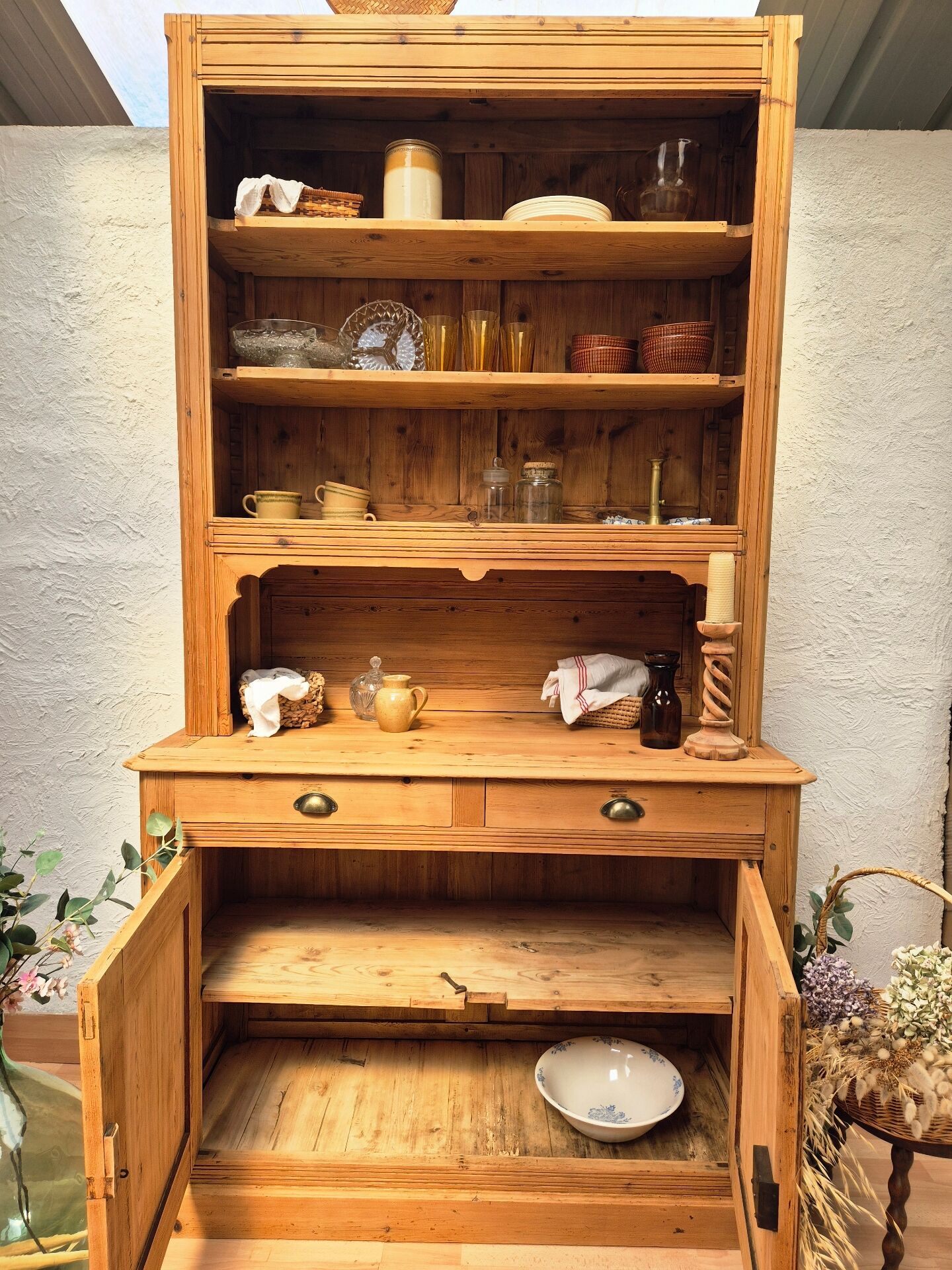 Renovated antique dresser
