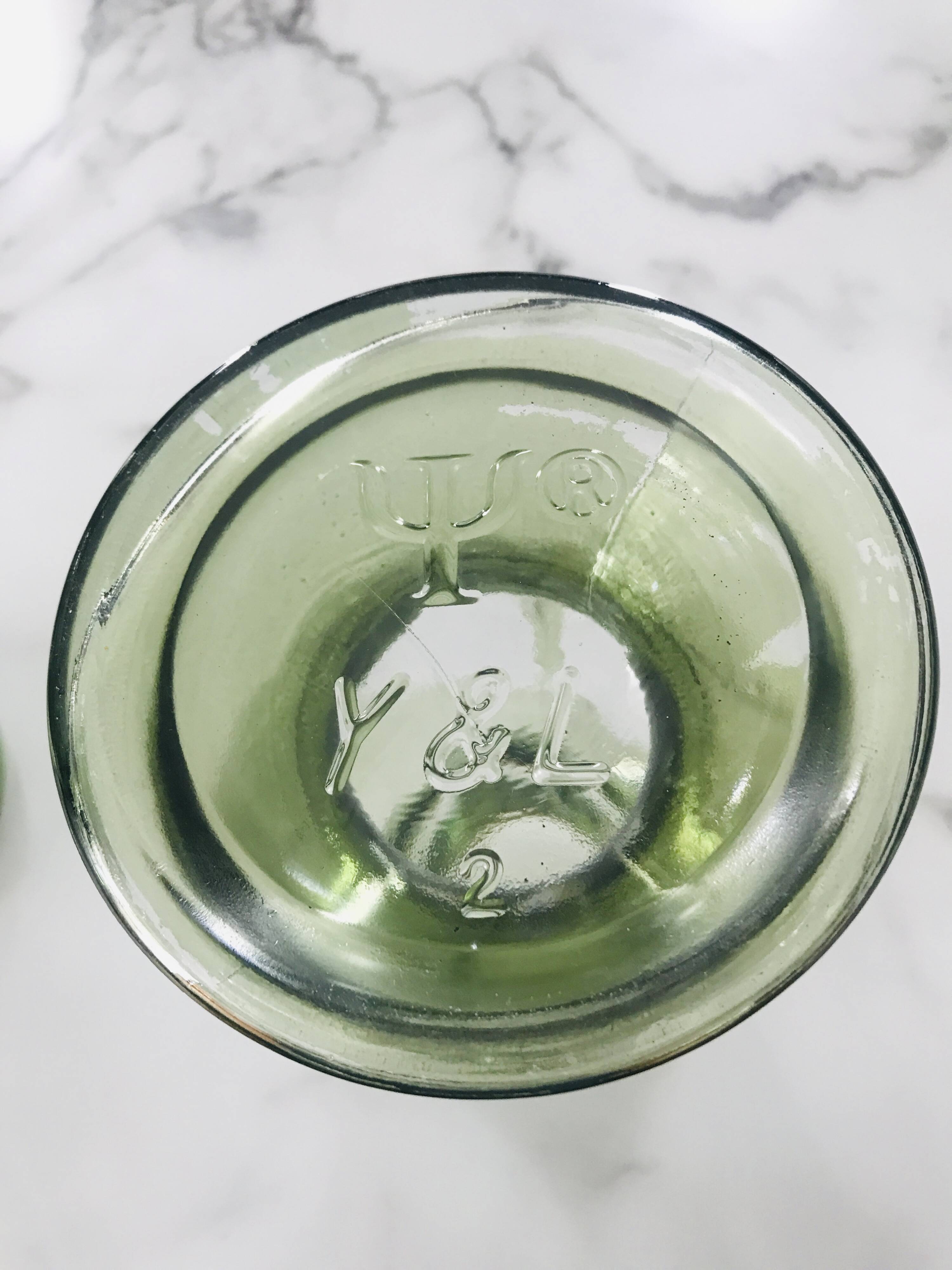 Bougeoir ou vase verre recyclé