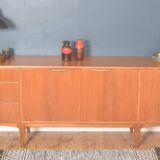 Restored Teak 1960s Long Mcintosh Dunvegan Teak Sideboard