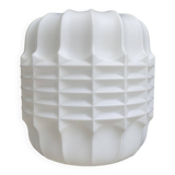 Opaline pendant lamp 1960s brutalist style