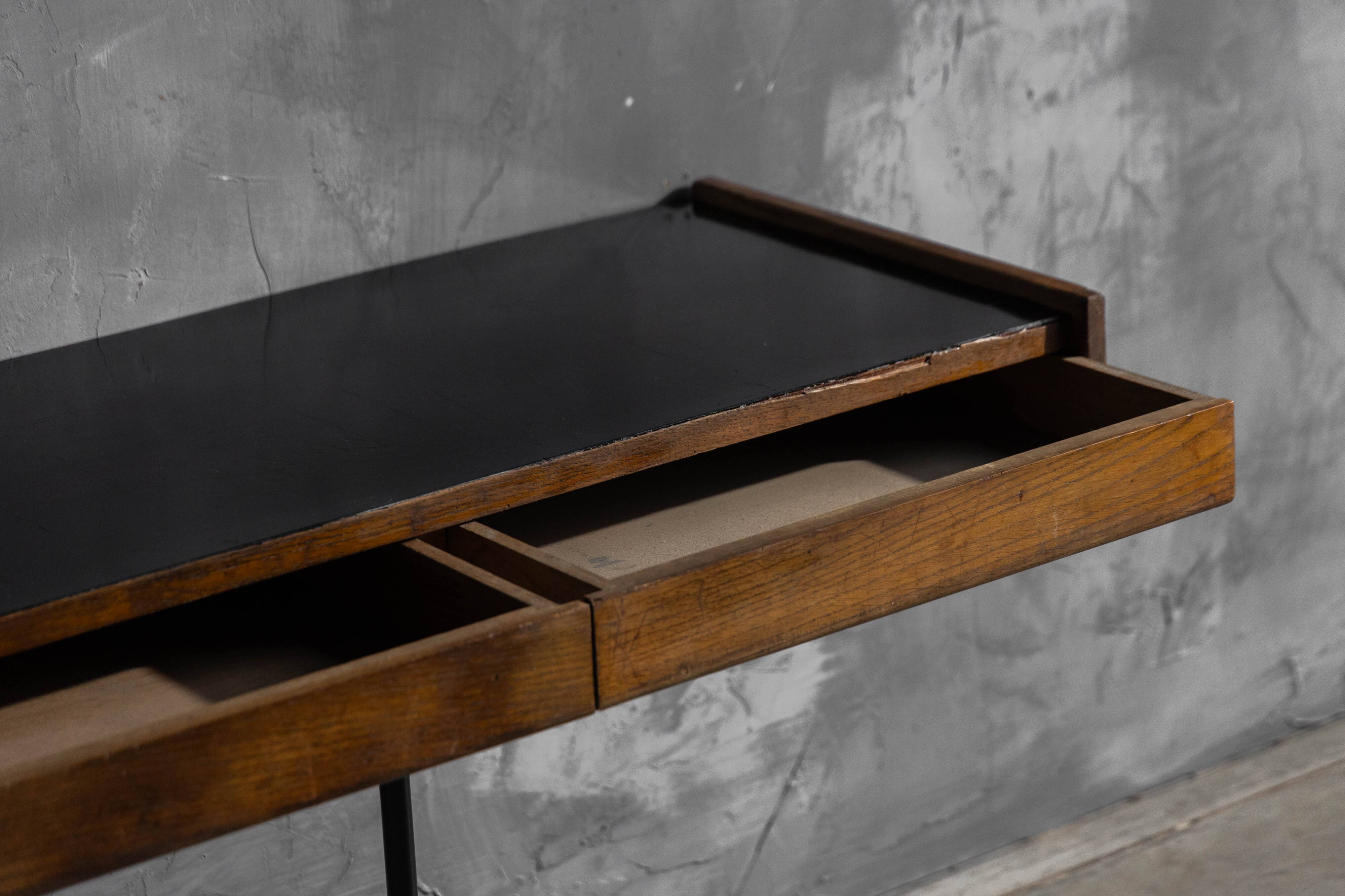 Modernist wall-mounted console, France, 1960s
