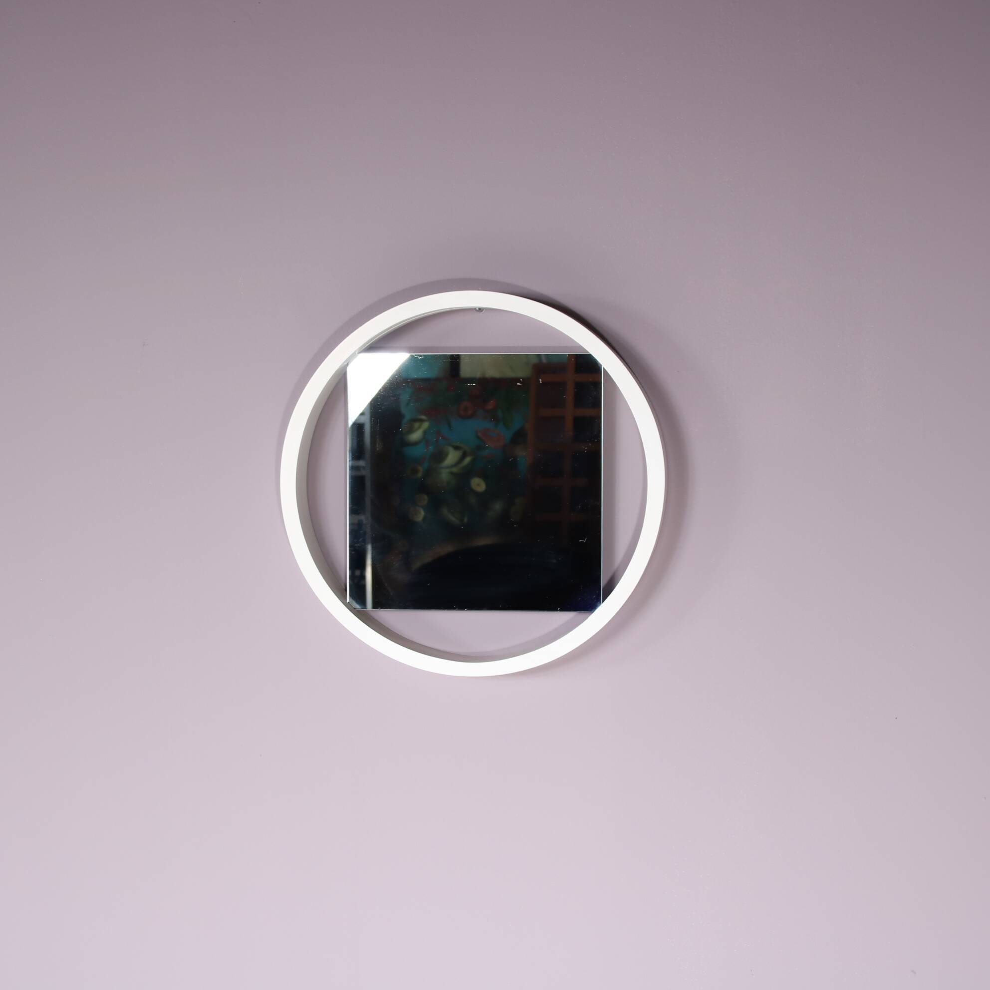 Miroir « DZ84 » des années 1950 par Benno Premsela pour Spectrum, Pays-Bas