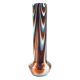 Pair of marbled murano glass vases by carlo moretti, italy, 1970s