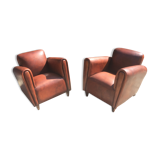Pair of armchairs "club"