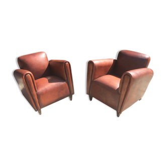 Pair of armchairs "club"