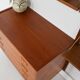 Teak bookcase PS System, Danish design, 1960s, manufactured by Randers Møbe