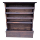 Antique wooden plate rack cupboard.