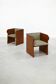 Pair of Swedish modern armchairs, Sweden, 1940s