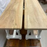 Old Bench(es) - Restored solid walnut, a return to the essentials!