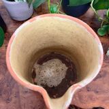 Old pitcher in Savoyard pottery
