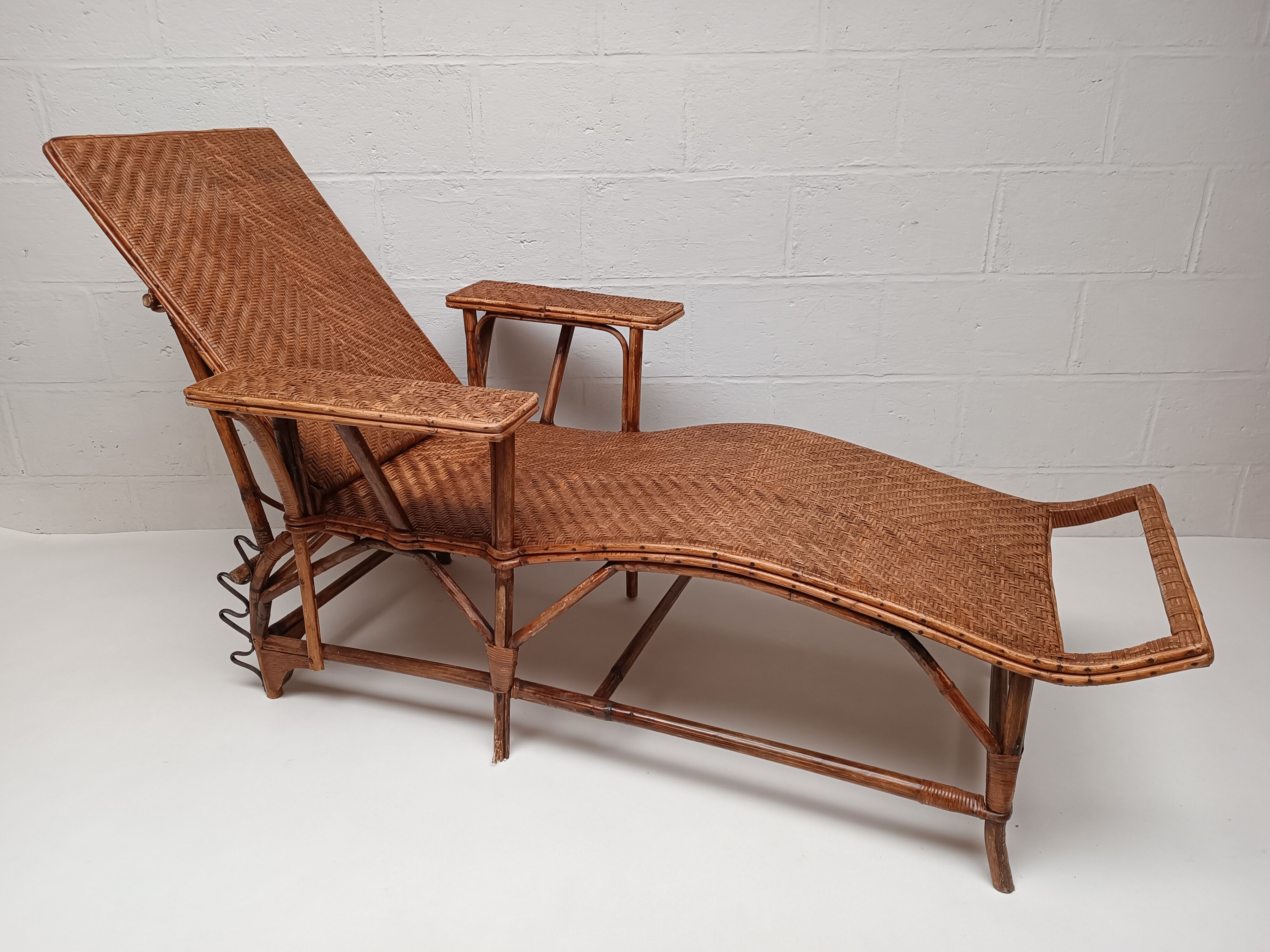 Antique rattan chair 1900