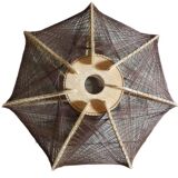 Suspension scandinave fil et bois