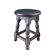 Tabouret ancien en bois pieds tournés