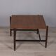 Vintage 1960s wooden coffee table with Italian design