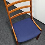 Vintage Danish design teak Dinning chairs by Kai Kristiansen for K  S mobel Denmark