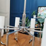 Vintage designer arm chandelier from the 70s