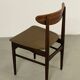 6x Rosewood Dining Chairs Scandinavian 1950s