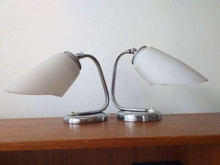 Pair of Art Deco Table Lamps, 1930s