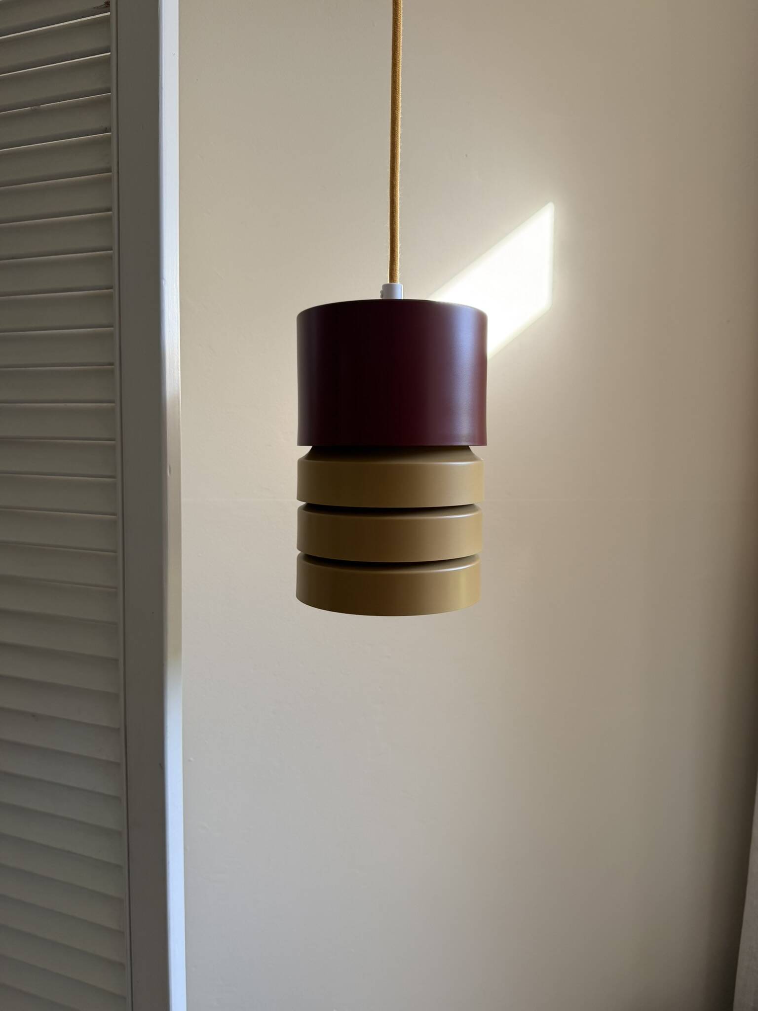 Lampe danoise vintage - lampe du milieu du siècle