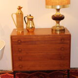 Chest of drawers dressing table years 70
