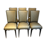 Set of 6 mahogany chairs