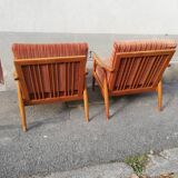 Pair of Scandinavian armchairs