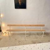 Vintage school bench