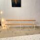 Vintage school bench