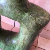 Tamegroute pottery candle holder