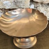 Large brass shell-shaped pocket emptier