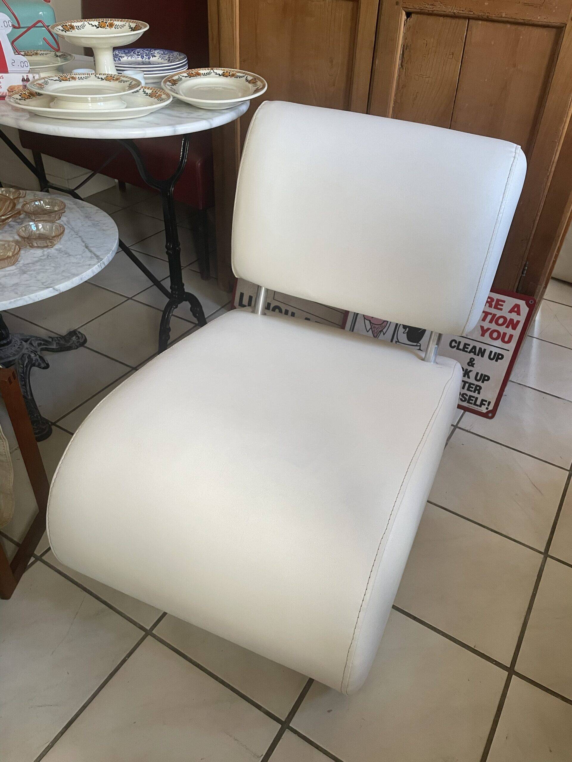 German white armchair Cotta Collection 1970