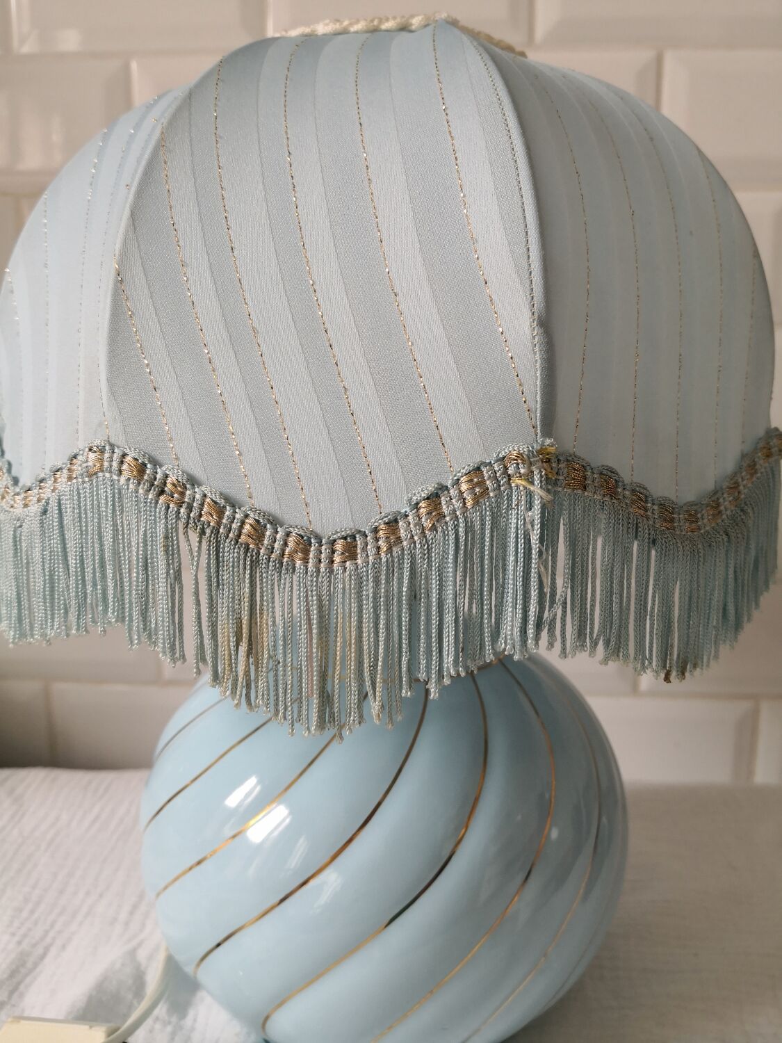 Vintage bedside lamp