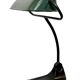 Lampe de Banque Vintage en Émail Vert de BUR, 1930s
