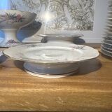 Set of flowered porcelain tableware