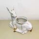 Vintage Italian Antica Athena Deer Faun Ceramic Flower Planter c.1980s