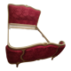 Lit corbeille style Louis XV grand taille
