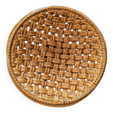 Large woven ceramic basket Vallauris D31cm