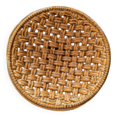 Grande corbeille en céramique tressée Vallauris D31cm