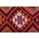1970s Vintage Turkish Hand-Knotted Wool Cotton Pink Runner Rug 91x340