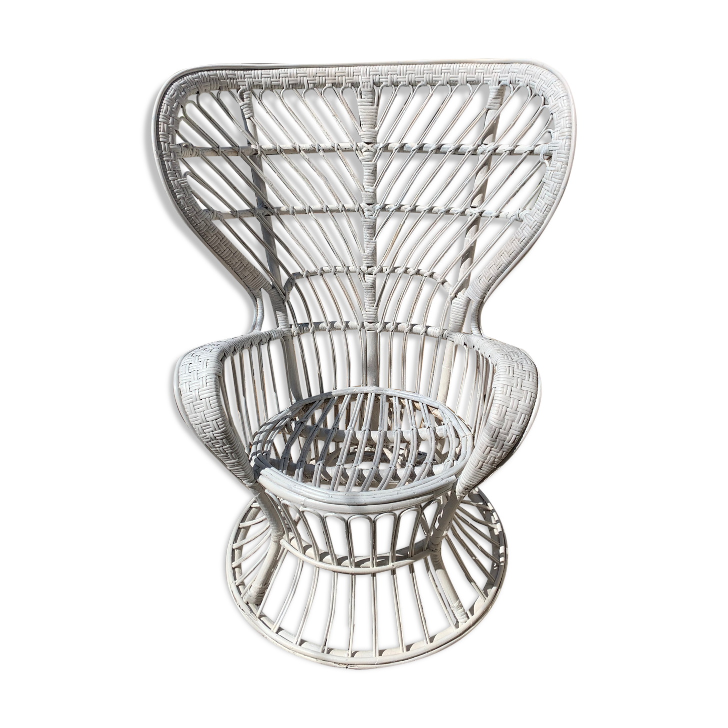 Rattan armchair Gio Ponti